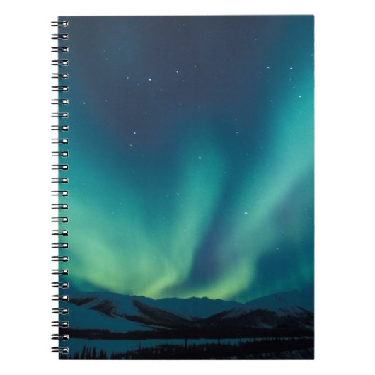 NA, USA, Alaska, Brooks Range, Vorhänge von Grün Notizblock (Vorderseite)