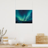 NA, USA, Alaska, Brooks Range, Vorhänge von grün Poster (Küche)