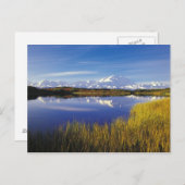 NA, USA, Alaska, Denali NP McKinley in Postkarte (Vorne/Hinten)