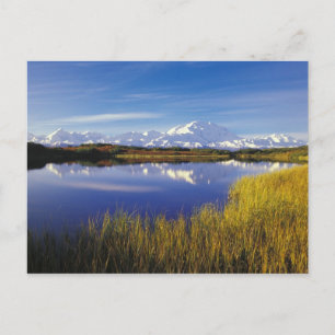 NA, USA, Alaska, Denali NP McKinley in Postkarte