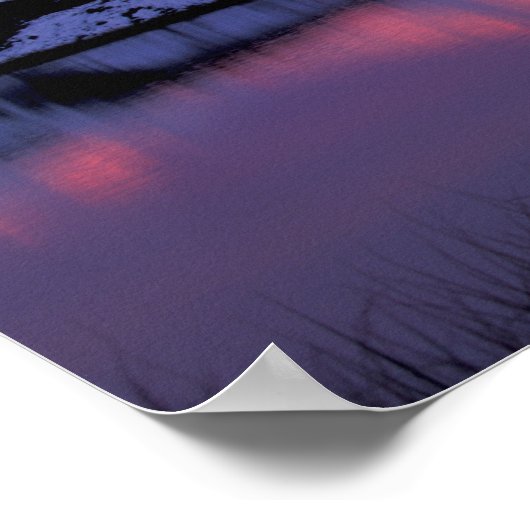 NA, USA, Alaska, Denali NP, McKinley, Poster (Ecke)