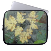 NA, USA, Alaska, Nancy Lake. Taub auf Spinnennetz Laptopschutzhülle (Vorderseite)