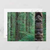 NA, USA, Alaska, Sitka, Sitka Totem Park, A Postkarte (Vorne/Hinten)