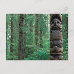 NA, USA, Alaska, Sitka, Sitka Totem Park, A Postkarte
