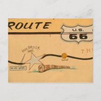 NA, USA, Arizona, Holbrook Route 66 Road mural