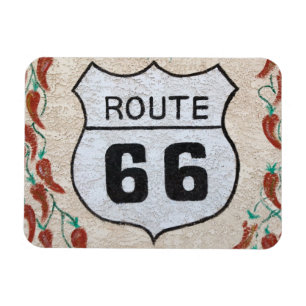 NA, USA, Arizona, Holbrook Route 66 Straßenschild Magnet