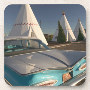 NA, USA, Arizona, Holbrook Route 66, Wigwam 2 Getränkeuntersetzer