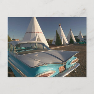 NA, USA, Arizona, Holbrook Route 66, Wigwam 2 Postkarte