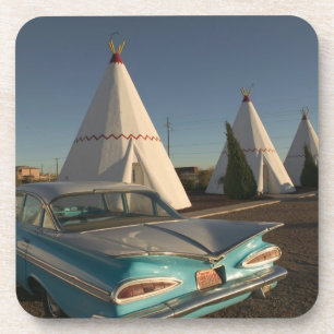 NA, USA, Arizona, Holbrook Route 66, Wigwam Getränkeuntersetzer