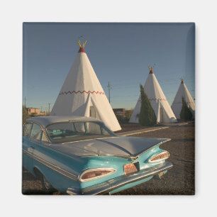 Na, USA, Arizona, Holbrook Weg 66, Wigwam Magnet