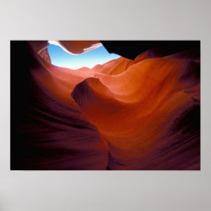 NA, USA, Arizona, Paria Canyon. Sandstein Poster