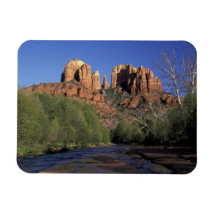 NA, USA, Arizona, Sedona. Domstein und Eiche Magnet