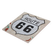 Na, USA, Arizona, Straßenschild Holbrook Weges 66 Fliese (Seite)