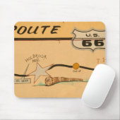Na, USA, Arizona, Straßenwandgemälde Holbrook Mousepad (Mit Mouse)