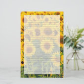 Na, USA, Colorado, Sonnenblumen Briefpapier (Stehend Vorderseite)