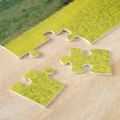 Na, USA, Idaho, nahe Potlatch, Canola und altem Puzzle (Seite)