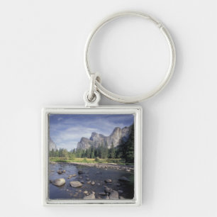NA, USA, Kalifornien, Yosemite NP, Talansicht Schlüsselanhänger