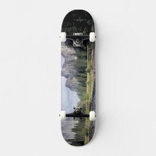 NA, USA, Kalifornien, Yosemite NP, Talblick Skateboard