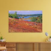 NA, USA, Maine. Blueberry Barrens. Leinwanddruck (Insitu (Wohnzimmer))