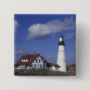 NA, USA, Maine, in der Nähe von Portland, Head Po Button