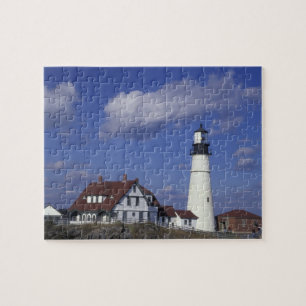 NA, USA, Maine, in der Nähe von Portland, Head Po Puzzle