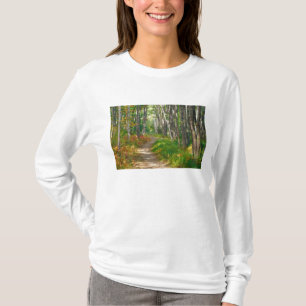NA, USA, Maine. Jessup-Pfad in Acadia National T-Shirt