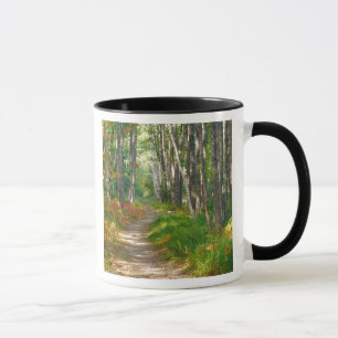 NA, USA, Maine. Jessup-Pfad in Acadia National Tasse