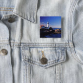 NA, USA, Maine. Leuchtturm Portland Head. Button (Beispiel)