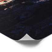 NA, USA, Maine. Leuchtturm Portland Head. Poster (Ecke)