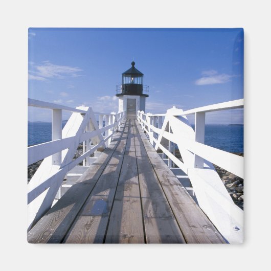 NA, USA, Maine, Port Clyde Marshall-Punkt 2 Magnet (Vorne)