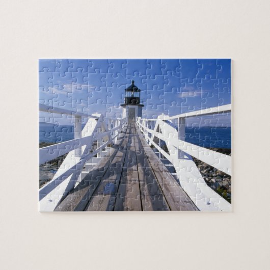 NA, USA, Maine, Port Clyde. Marshall-Punkt 2 Puzzle (Horizontal)