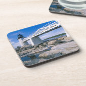 NA, USA, Maine, Port Clyde. Marshallpunkt Untersetzer (Linke Seite)