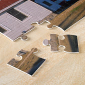 NA, USA, Maine.  West Quoddy Leuchtturm in der Näh Puzzle (Seite)