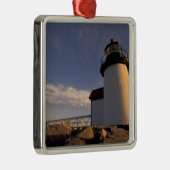 Na, USA, Massachusetts, Nantucket Insel, 3 Silbernes Ornament (Rechts)