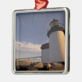 Na, USA, Massachusetts, Nantucket Insel, 3 Silbernes Ornament (Links)