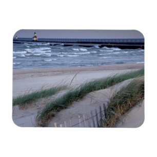 NA, USA, Michigan, Berrien Landkreis, St. Joseph, Magnet