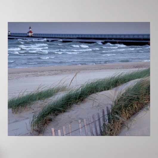 NA, USA, Michigan, Landkreis Berrien, St. Joseph, Poster (Vorne)