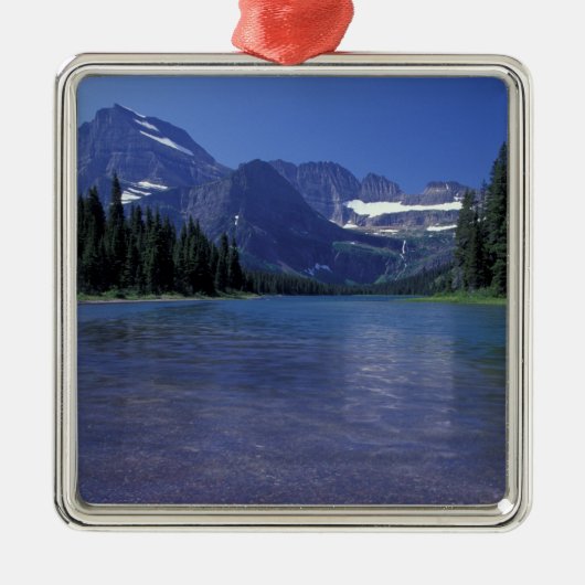 NA, USA, Montana, Glacier National PArk. Ornament Aus Metall (Vorne)
