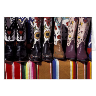 NA, USA, New Mexico, Santa Fe. Cowboystiefel