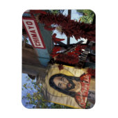 NA, USA, New Mexico, Santa Fe. Magnet (Vertikal)