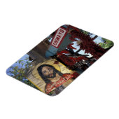 NA, USA, New Mexico, Santa Fe. Magnet (Linke Seite)