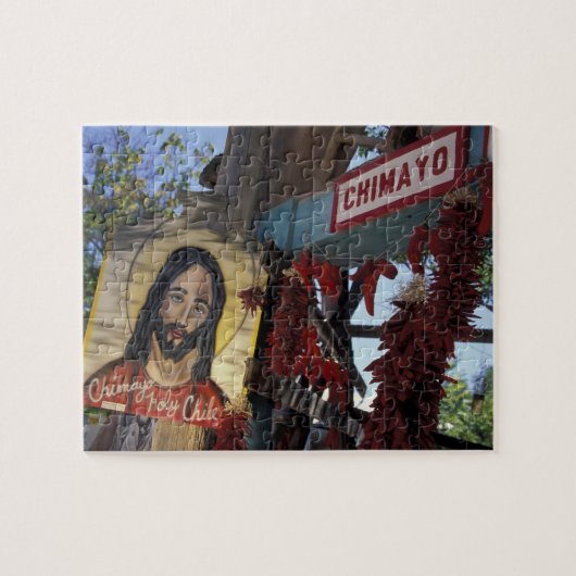 NA, USA, New Mexico, Santa Fe. Puzzle (Horizontal)