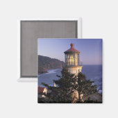 NA, USA, Oregon, Heceta Head Lighthouse, Magnet (Vorderseite/Rückseite)