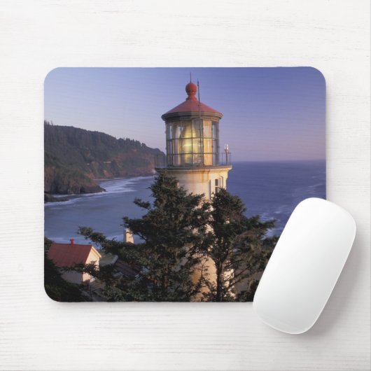 NA, USA, Oregon, Heceta Head Lighthouse, Mousepad (Mit Mouse)