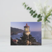 NA, USA, Oregon, Heceta Head Lighthouse, Postkarte (Stehend Vorderseite)