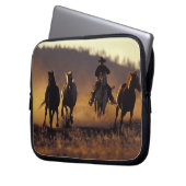Na, USA, Oregon, Seneca, Ponderosa Ranch, Cowboy 2 Laptopschutzhülle (Vorderseite Links)
