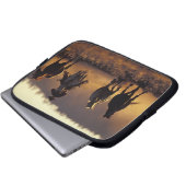 Na, USA, Oregon, Seneca, Ponderosa Ranch, Cowboy 2 Laptopschutzhülle (Vorne Knopf)