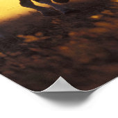 NA, USA, Oregon, Seneca, Ponderosa Ranch, Cowboy 3 Poster (Ecke)