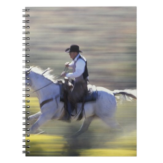 Na, USA, Oregon, Seneca, Ponderosa Ranch, Cowboy Notizblock (Vorderseite)