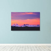 NA, USA, Oregon, The Three Sisters Mountains Leinwanddruck (Insitu (Holzboden))